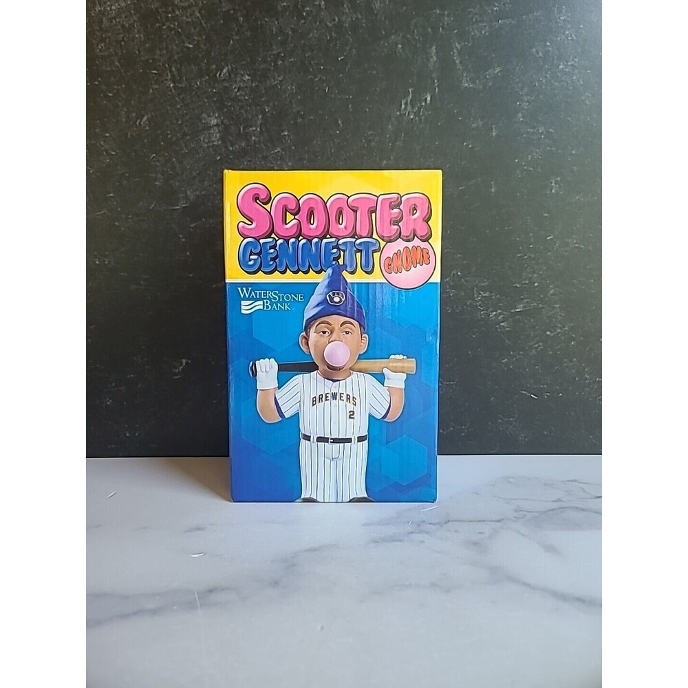 2015 Scooter Gennett Gnome Milwaukee Brewers SGA NIB